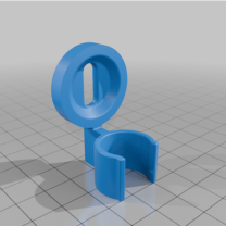 IKEA Skadis T Klips Tutucu FLUKE Volt Alert Kalem için 3D Baskı