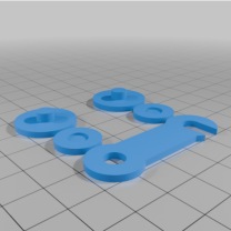 Uzatılmış Dolap Kilidi 3D Baskı