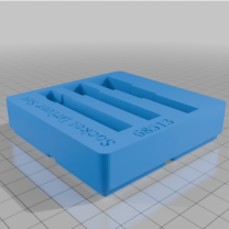 Harbor Freight 68513 için Gridfinity Lokma Adaptörü 3D Baskı