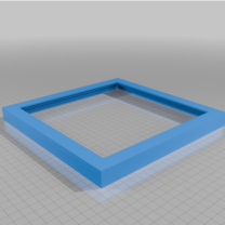 200×200 Lithophane Işık Kutusu 3D Baskı