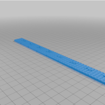 Achtung Panzer 8 Cetvel 3D Baskı