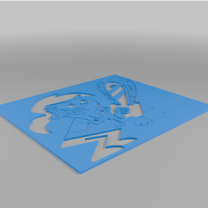 Vicky Şablon 3D Baskı