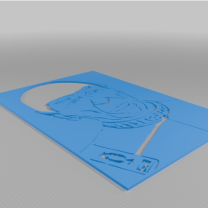 Spock Şablon 3D Baskı