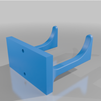 Sıcak Hava Tabancası Duvar Montaj Aparatı 3D Baskı