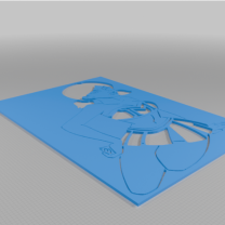 Dr Mrs The Monarch Şablon 3 3D Baskı