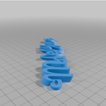 My Customized Amabz Fully Iamburny S Anahtarlık 3D Baskı