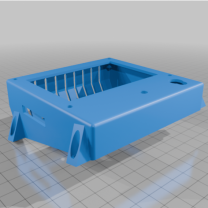 128×64 LCD Kutu Montaj Aparatı 3D Baskı