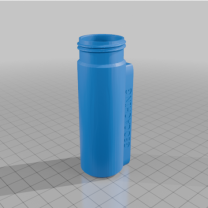 PET Kapaklı Mıknatıslı Geocaching Kutusu 2 Boy 3D Baskı