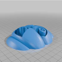 Spiral Tepede Jack Sally Jack O Lantern Yüzü Snap-On 3D Baskı