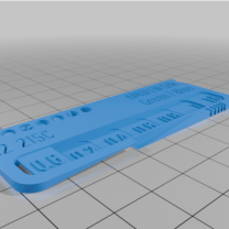 Amolen İpek Yeşil Mavi Renk Örneği 3D Baskı