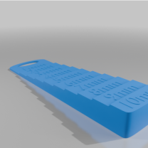 1-10 mm Kolay Kalınlık Ölçüm Cihazı 3D Baskı