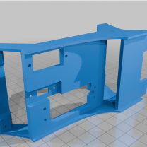 DF65 RC Yelkenli Kokpit Yükseltilmiş Yedek Parça 3D Baskı