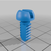 E30 Alt Göğüs Vida 51451914869 3D Baskı