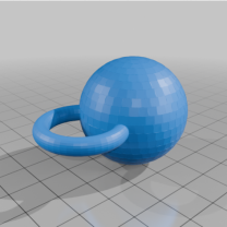 Disko Topu Woggle 3D Baskı