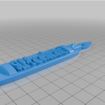 İsimli Anahtarlık 3D Baskı