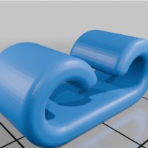 Örgü Ördek Zil Klipsi 3D Baskı