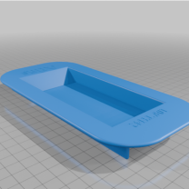 Parametrik Torna Talaş Tepsisi 3D Baskı
