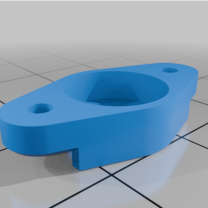 DC Barrel Jack Braket 5.5 x 2.1 16 3D Baskı