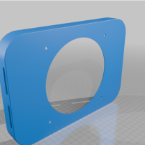 EcoFlow Powerstream Noctua 140mm Kapak 3D Baskı