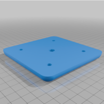 Ahşaba Montaj İçin Farklı Taban 3D Baskı