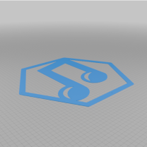 Müzik Notalı Duvar Dekoru 3D Baskı