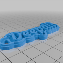 Deepali Anahtarlık 3D Baskı