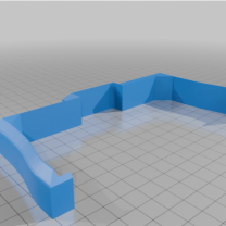 Kapı Çıta Boşluk Doldurma Klipsi 3D Baskı