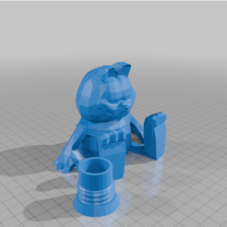 Garfield Geocache 3D Baskı