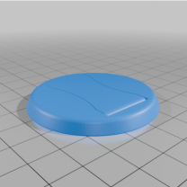 8x3mm Mıknatıslar İçin Manyetik Kapı Stoperi 3D Baskı