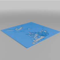 Angel Dust Şablon 9 3D Baskı