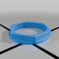 2 5 8 UN Somun 3D Baskı