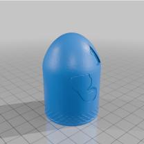 37mm Flare Bullet Bill MILC Rüzgarlık 3D Baskı