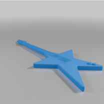 Glamrock Chica Gitar 3D Baskı