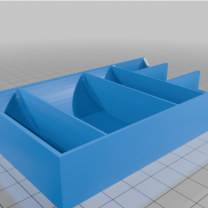 Glasgow Insert Dikey Depolama Remix 3D Baskı