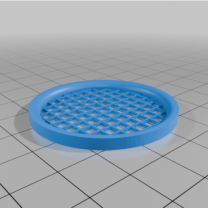 D Lavabo Saç Süzgeci Düşük Filament Kullanımı 3D Baskı