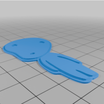 Ghibli Kodama Ruhu 2D Duvar Dekoru