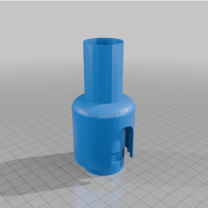 Dyson Dairesel Testere Toz Çıkışı Adaptörü 3D Baskı