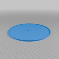 Yazdırılabilir Döner Tabla 3D Baskı