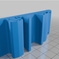 PC817 Optokuplör DIN Ray Montaj 3D Baskı