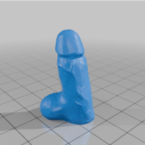 Dick Supap Sibop Kapağı 3D Baskı