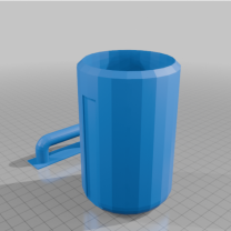 3D Baskı İçecek Kutusu Tutma Kılıfı Saplı