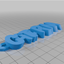 CATARINA İsimli Anahtarlık 3D Baskı