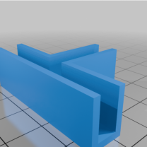 6mm Levhalar için Modular L, T ve I Konnektörler 3D Baskı