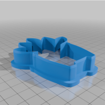 3D Baskı Hilal ve Bulut Kurabiye Kalıbı