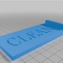 Bulaşık Makinesi Temiz Kirli Tabelası V1