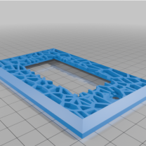 Voronoi Işık Anahtarı Kapağı 3D Baskı