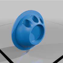 Paasche Tek Hareketli Airbrush Temizleme İstasyonu 3D Baskı