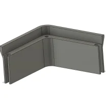 Creality K1C Arka Betweener Plaka ve Ön Yükseltici 3D Baskı