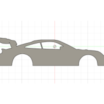 3D Baskı Porsche 911 GT3 RS Model Araba