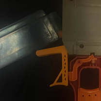 Dart Zone Pro MK3 Uzatılmış Kısa Dart Şarjör Bırakma Mandalı 3D Baskı